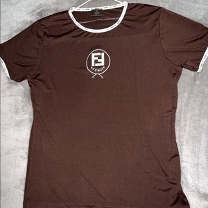 Brown Fendi Shirt